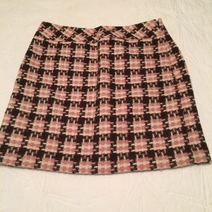 LOFT wool skirt, lined